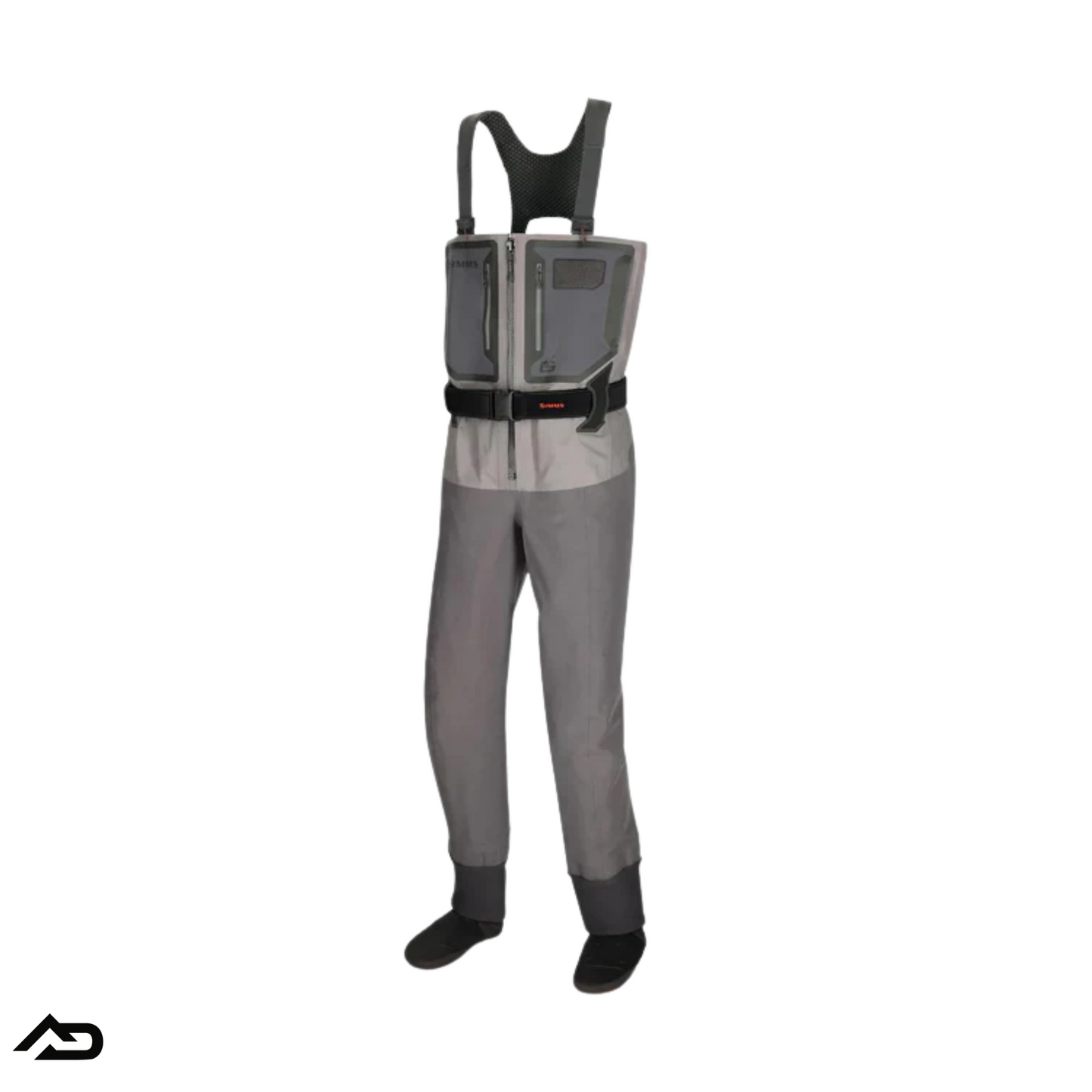 Simms Men's G4Z stockingfoot zip-front wader