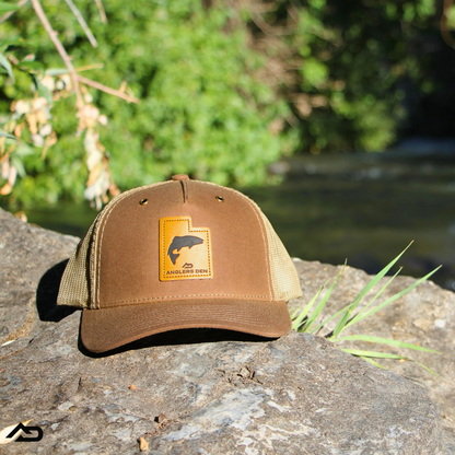 Utah Outline Anglers Den Hat