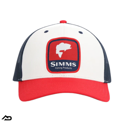 Simms Double Haul Trucker Bass Americana Hat