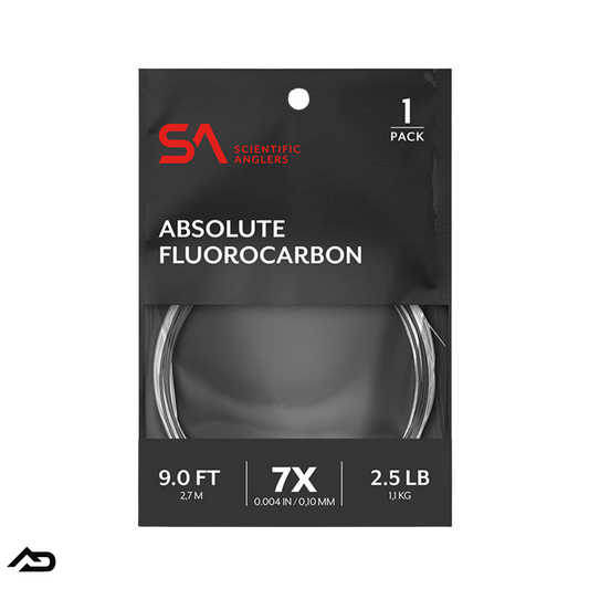 Scientific Anglers Absolute Fluorocarbon Leader 1 pack