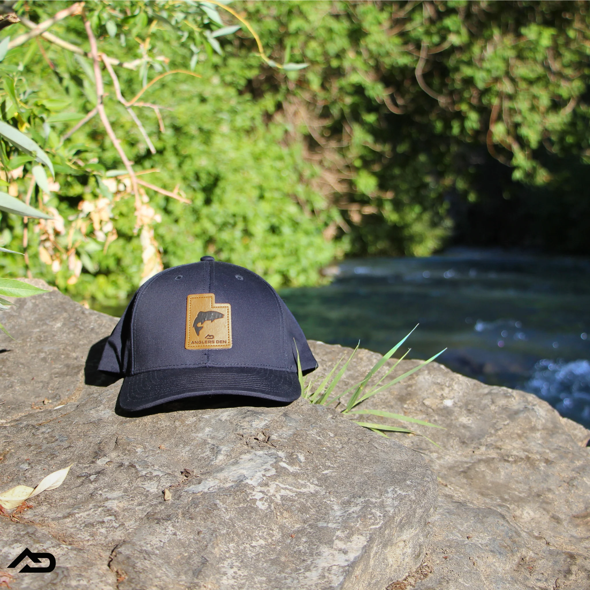 Utah Outline Anglers Den Hat