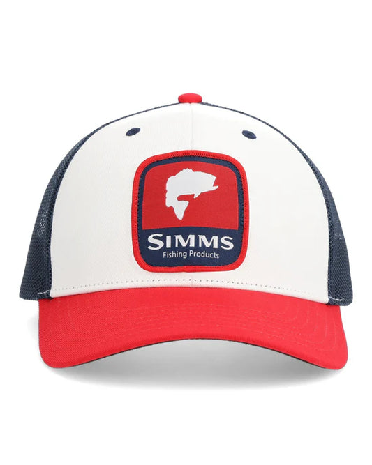 Simms Double Haul Trucker Bass Americana Hat