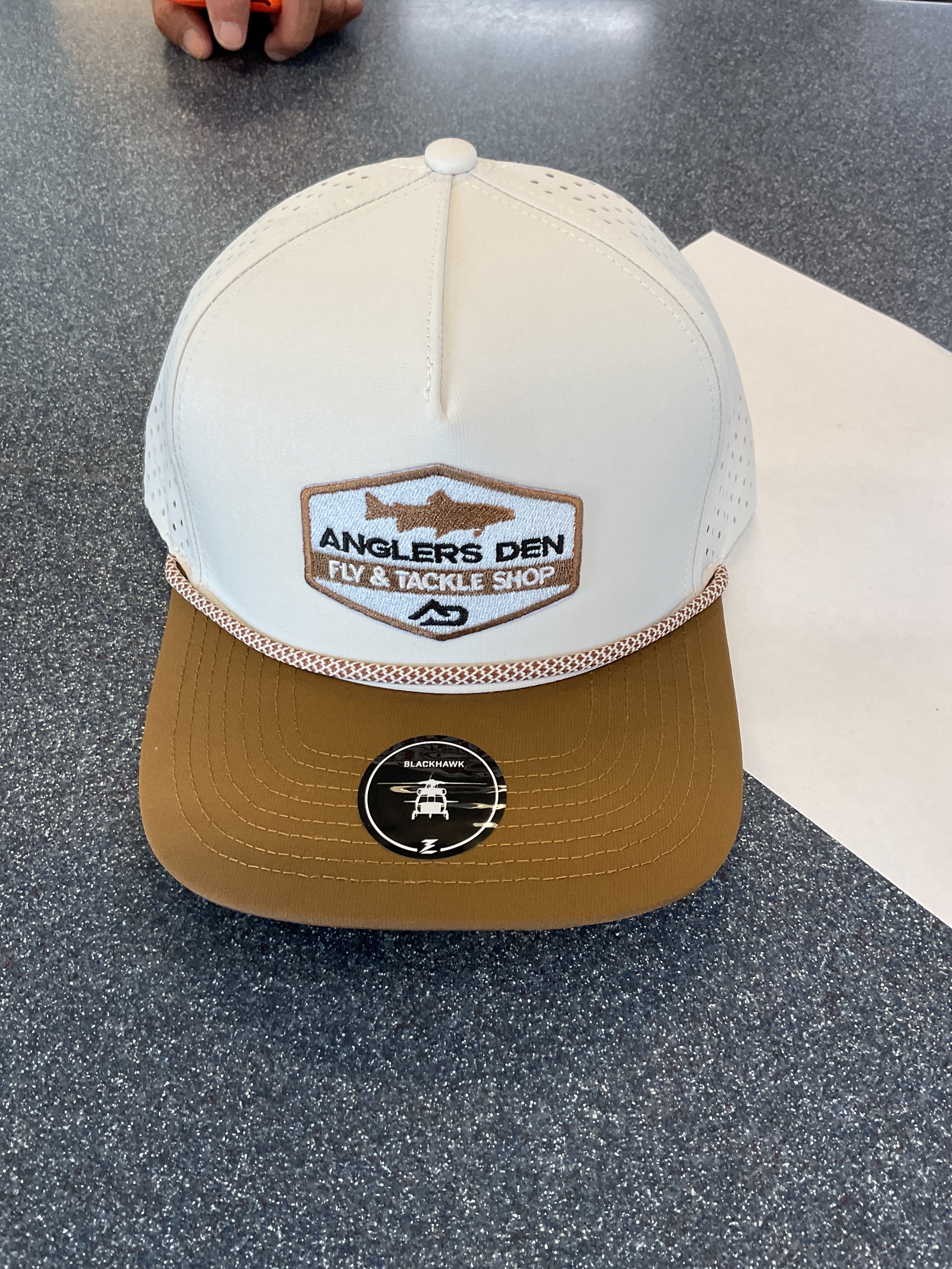 Anglers Den Black Hawk Hat