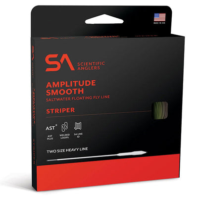 Scientific Anglers Amplitude Smooth Striper floating fly line packaging