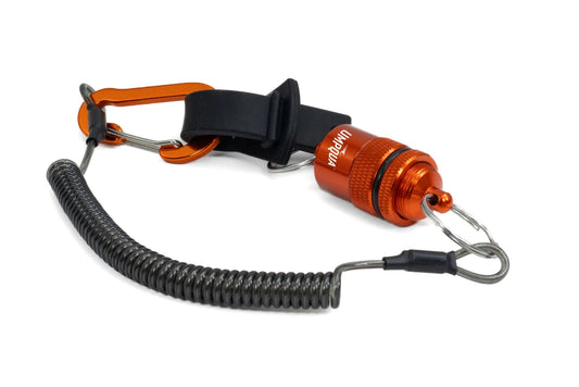 Umpqua RiverRun magnetic net release with coil tether