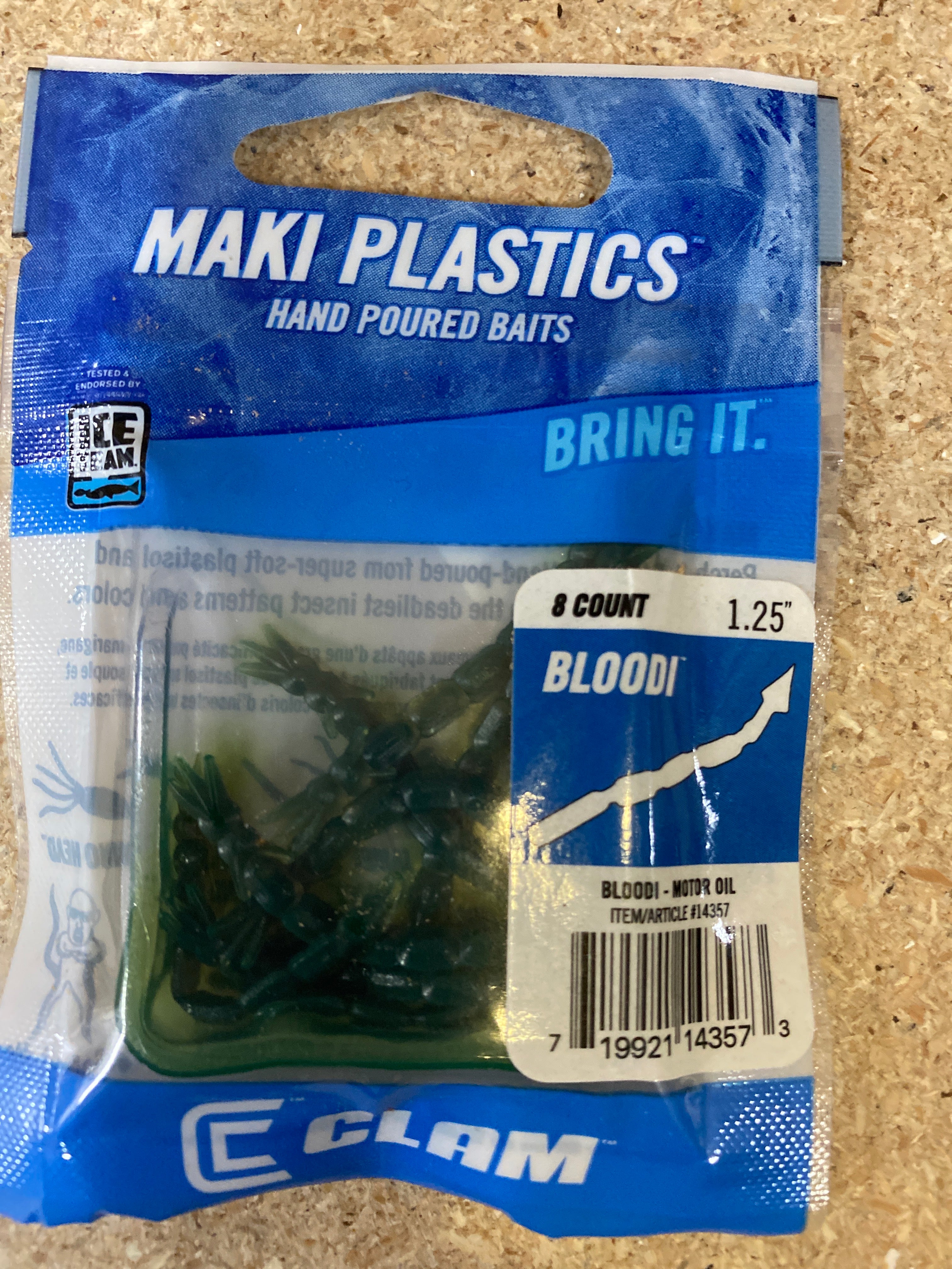 Clam Bloodi Soft Plastic