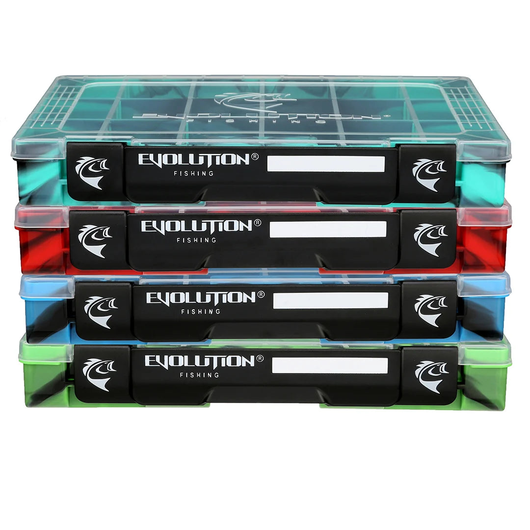 Evolution Fishing 4-Pack 3600 Tackle Tray