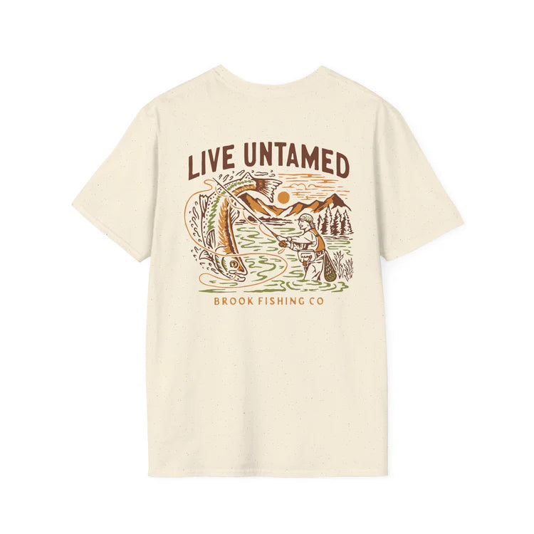 Brook Co. Trout Live Untamed T-Shirt
