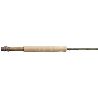 Sage DART Fly Rod cork grip and bronze aluminum reel seat side view
