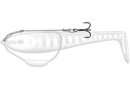 Owner Stinger Treble Harness Rig