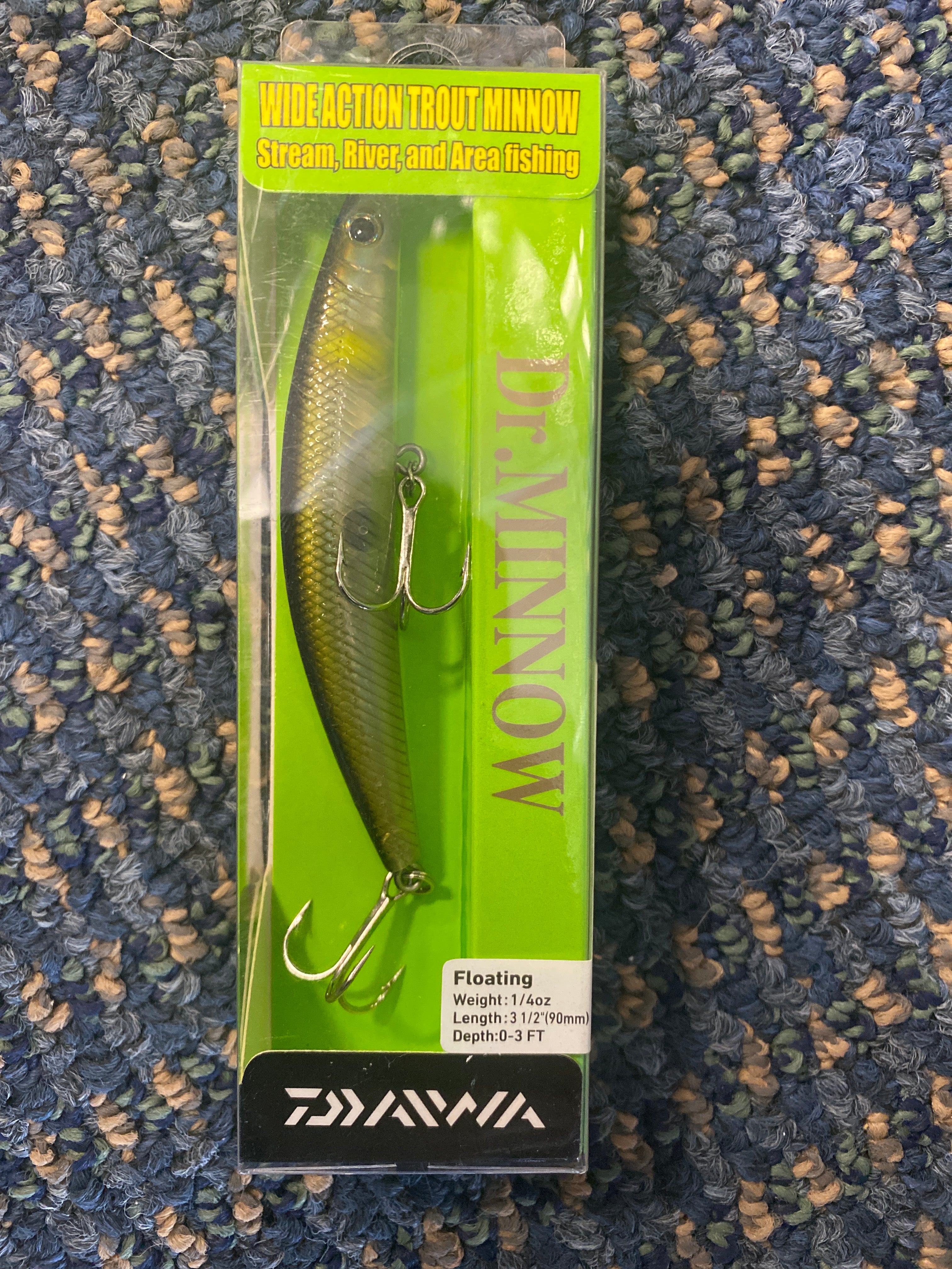 Daiwa Dr Minnow Floating Wide Action Trout Minnow