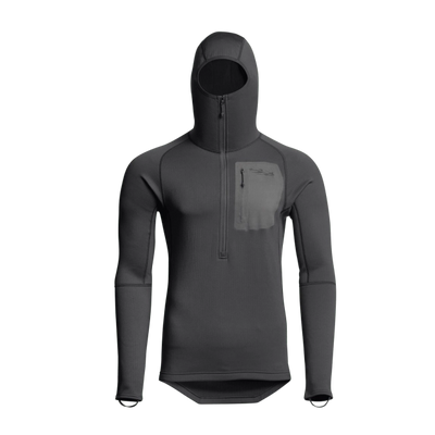SITKA Heavyweight Hoodie Iron Grey front view