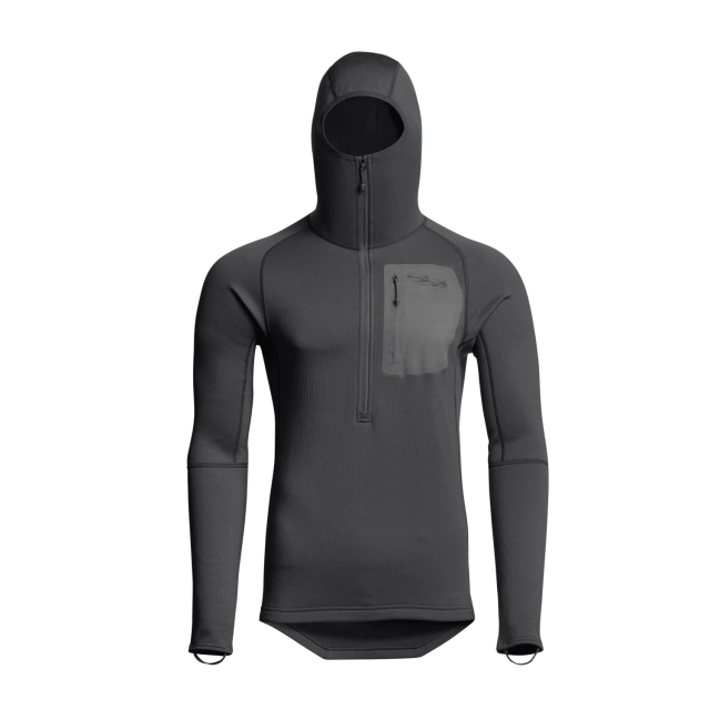 SITKA Heavyweight Hoodie Iron Grey front view