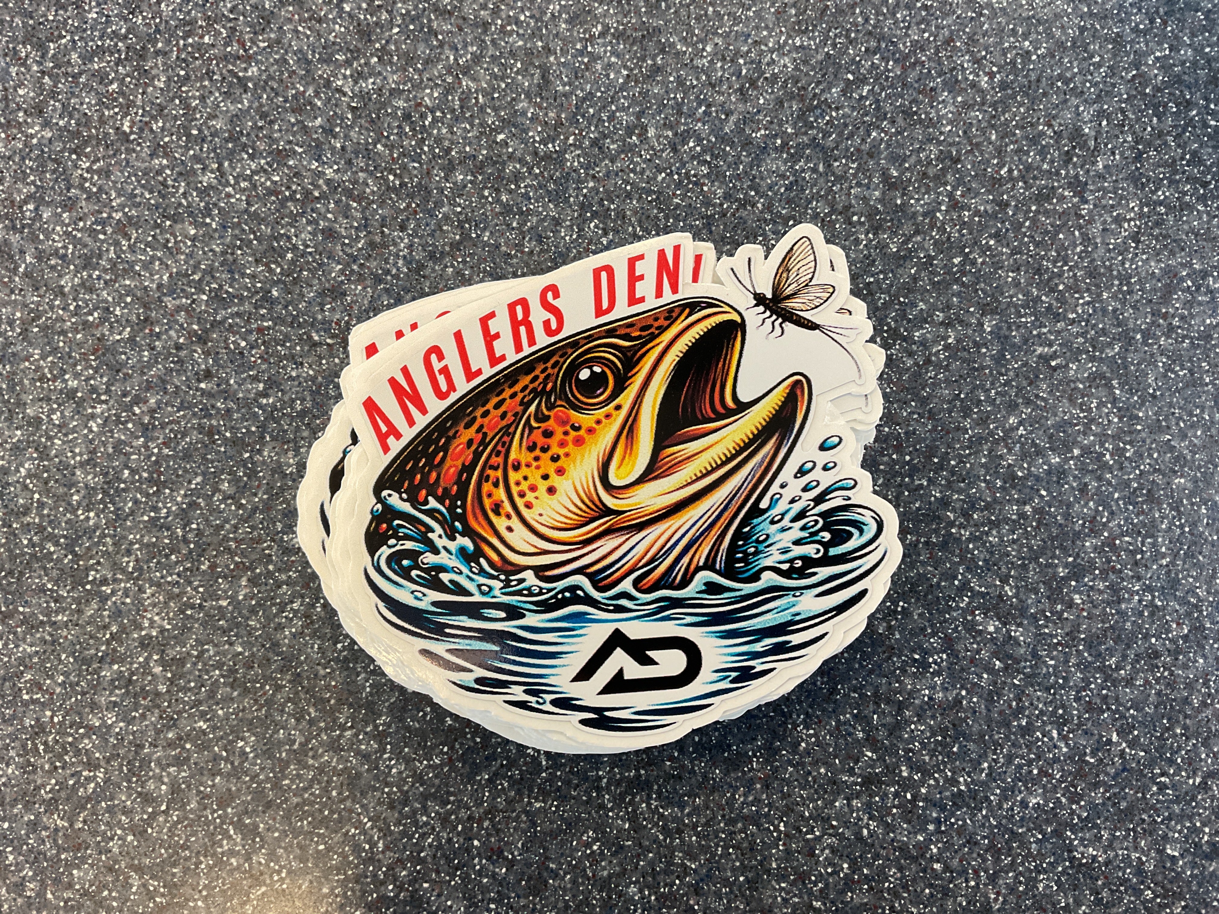 Anglers Den Fish Sticker