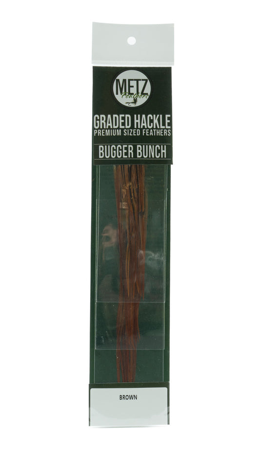 Metz Hackle Bugger Bunch