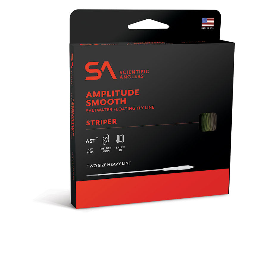 Scientific Angler Amplitude Smooth Striper Salt Water Floating Fly Line
