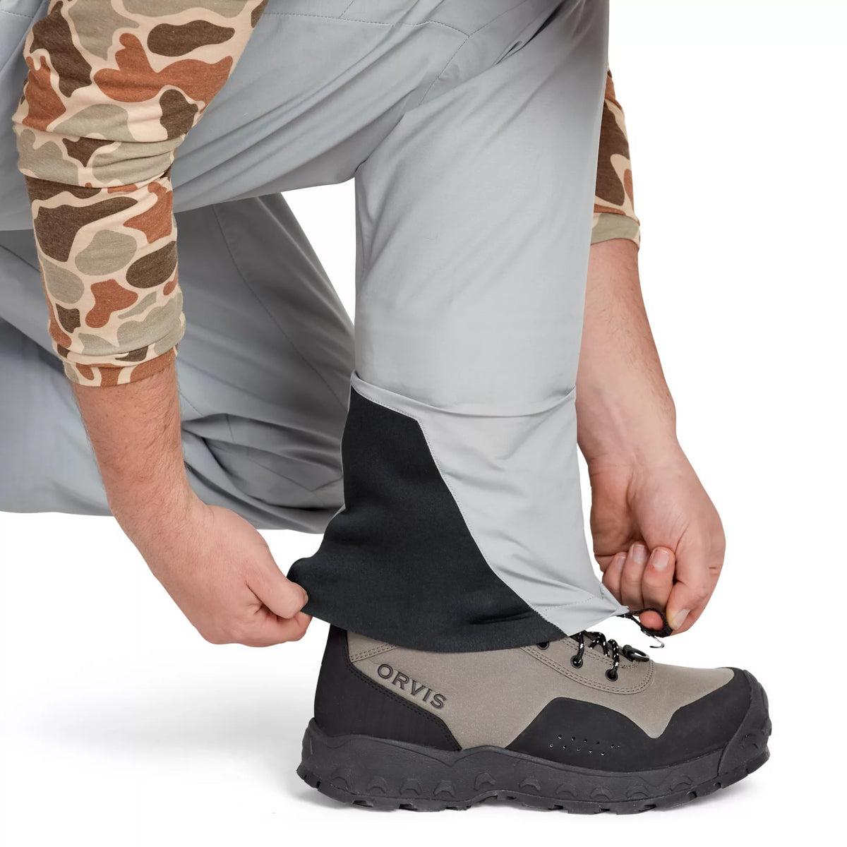 Orvis Men's Clearwater Waders integrated neoprene gravel guard
