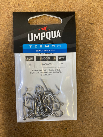 Umpqua Tiemco Salt Water Fly Hooks 25 Pack