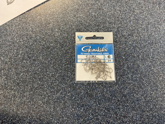 Gamakatsu C12U Caddis Hooks - 25 Pack