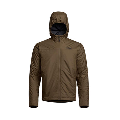 SITKA Kelvin LT Hooded Jacket front view in Coyote