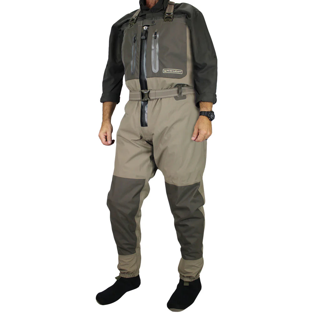 Paramount (D.E.Z.) Deep Eddy Men’s Zippered Stockingfoot Breathable Waders
