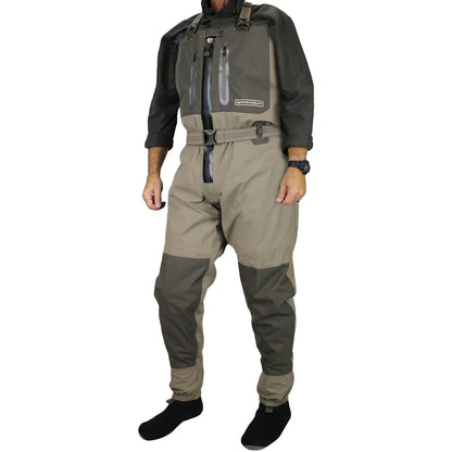 Paramount (D.E.Z.) Deep Eddy Men’s Zippered Stockingfoot Breathable Waders