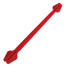 Plastic long red hook remover