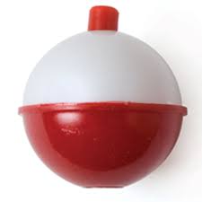 Red and white Bobber Fishing
