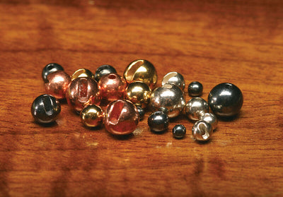 Hareline slotted tungsten beads for fly tying