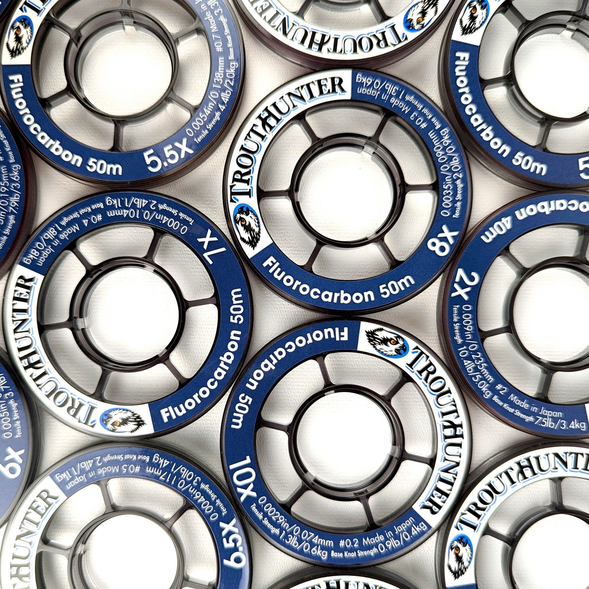 TroutHunter Fluorocarbon Tippet 50m