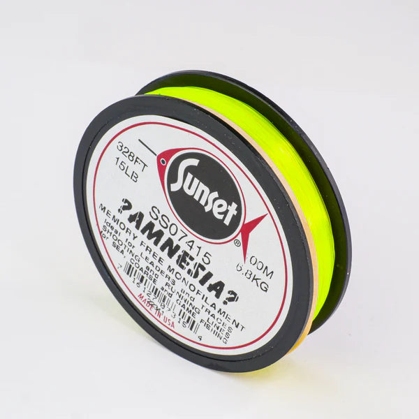 Sunset Amnesia Memory Free Monofilament (328 ft spools)