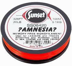 Sunset Amnesia Memory Free Monofilament (328 ft spools)