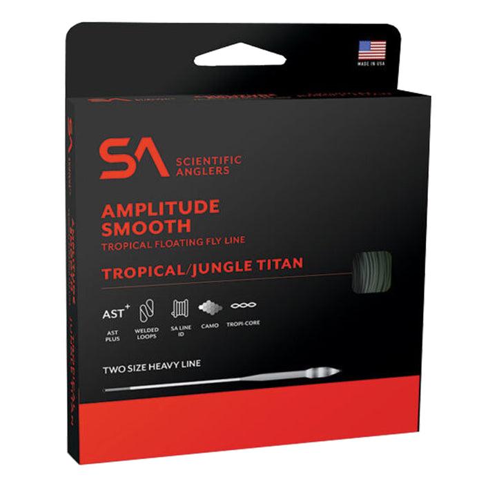 Scientific Anglers Amplitude Smooth Tropical Jungle Titan floating fly line packaging