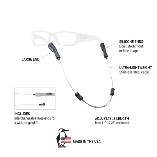 Chums Tideline Adjustable Eyewear Retainer