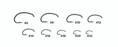 Umpqua U-Series Curved Hook U202
