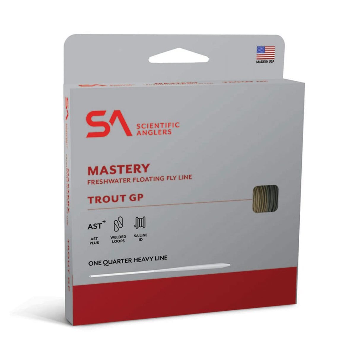 Scientific Anglers Mastery Trout GP floating fly line box