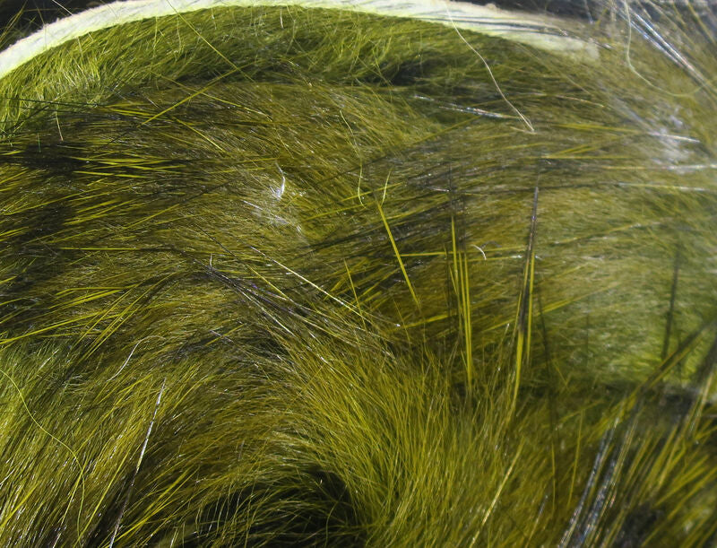 Hareline Black Barred Rabbit Strips