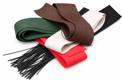 Hareline Fine Round Rubber fly tying material in assorted colors
