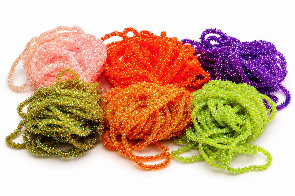 Hareline Dyed Pearl Diamond Braid