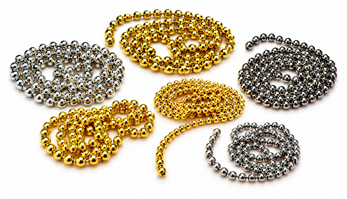 Hareline Bead Chain Eyes
