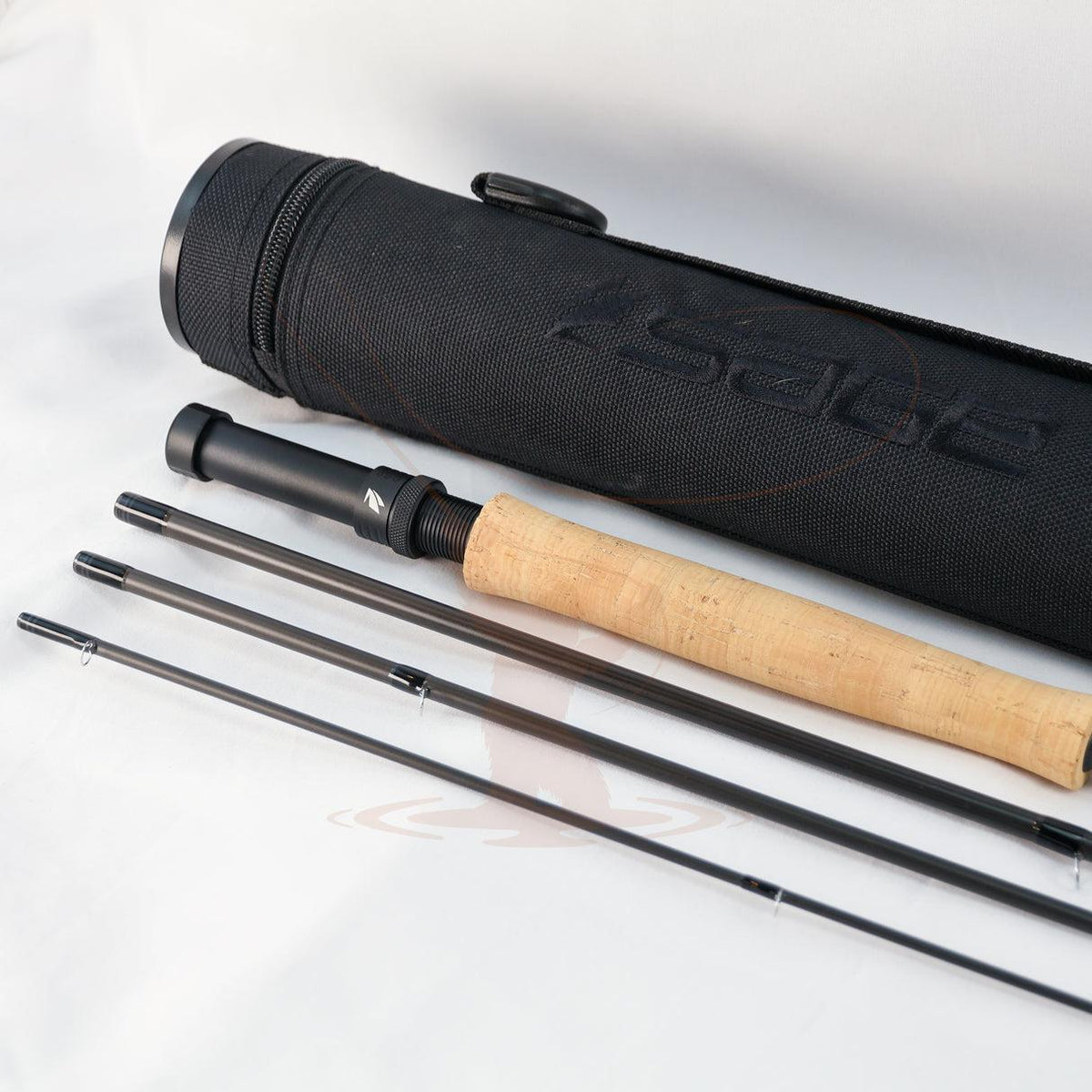 Sage SENSE Fly Rod protective black nylon rod tube