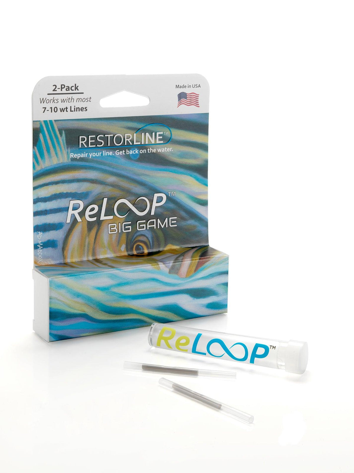 RestorLine ReLOOP Big Game 7–10 wt fly line loop repair kit
