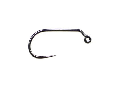 Fullingmill Heavyweight Grub Black Nickel Barbless Hooks FM5115