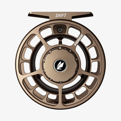 Sage Shift Bronze Fly Reel SCS drag knob close-up