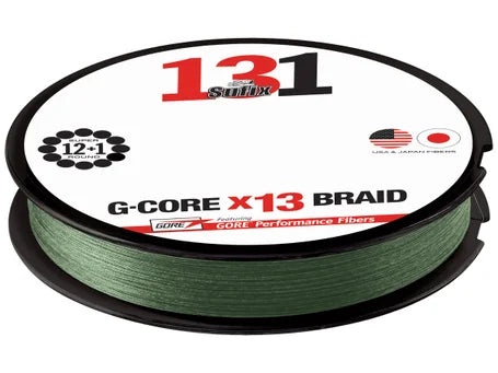 Sufix 131 G-Core x13 Braid 150 Yards