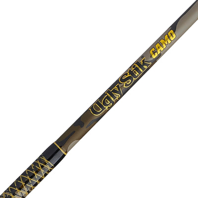 Ugly Stik Camo Spinning Combo camouflage rod blank detail