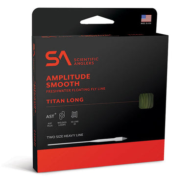 Scientific Anglers Amplitude Smooth Titan Long floating fly line packaging